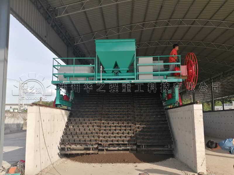 豬糞有機肥生產線的發酵步驟